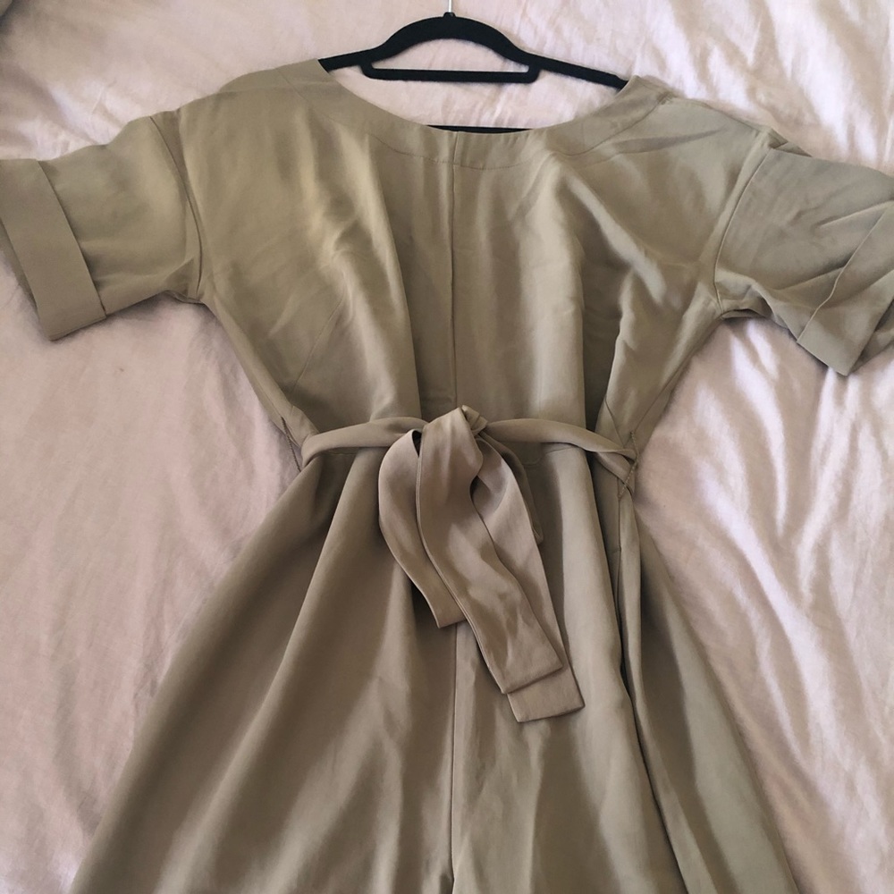 Ever Lane olive green jumpsuit